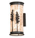 Meyda Tiffany - 223663 - Two Light Wall Sconce - Tall Pine - Oil Rubbed Bronze