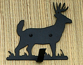 Meyda Tiffany - 22414 - Key Holder - Lone Deer - Black