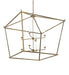 Meyda Tiffany - 226019 - Eight Light Pendant - Kitzi - Brass Tint