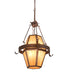 Meyda Tiffany - 226841 - Eight Light Pendant - Bonanza - Copper Vein