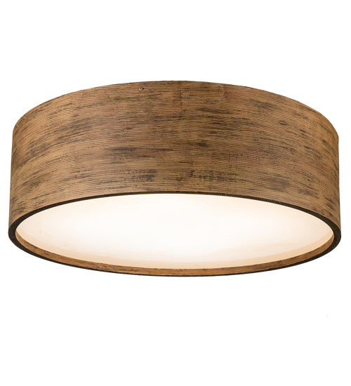 Meyda Tiffany - 227018 - LED Flushmount - Cilindro - Natural Wood