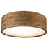 Meyda Tiffany - 227018 - LED Flushmount - Cilindro - Natural Wood
