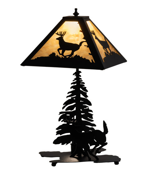 Meyda Tiffany - 228149 - Two Light Table Lamp - Lone Deer