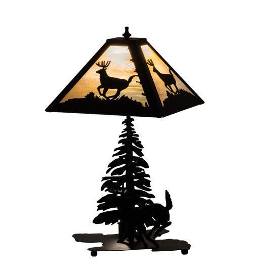 Meyda Tiffany - 228150 - Two Light Table Lamp - Lone Deer