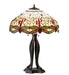 Meyda Tiffany - 229133 - Three Light Table Lamp - Tiffany Hanginghead Dragonfly - Mahogany Bronze