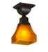 Meyda Tiffany - 229387 - One Light Flushmount - Bungalow - Timeless Bronze