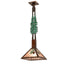 Meyda Tiffany - 229402 - One Light Pendant - Winter Pine - Vintage Copper,Oil Rubbed Bronze
