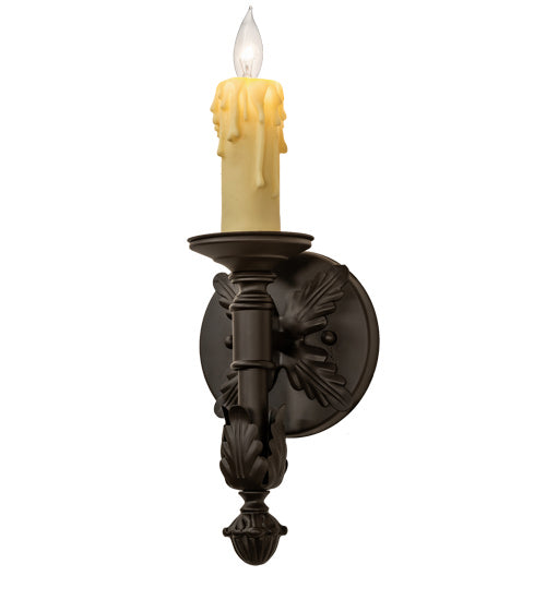 Meyda Tiffany - 230657 - One Light Wall Sconce - Clovis - Oil Rubbed Bronze