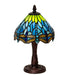 Meyda Tiffany - 230981 - One Light Table Lamp - Tiffany Hanginghead Dragonfly - Mahogany Bronze