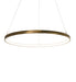 Meyda Tiffany - 231762 - LED Pendant - Anillo Halo - Brass Tint