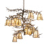 Meyda Tiffany - 232763 - LED Chandelier - Pine Branch - Antique Copper