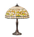 Meyda Tiffany - 232800 - Three Light Table Lamp - Tiffany Turning Leaf - Mahogany Bronze