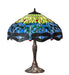 Meyda Tiffany - 232804 - Three Light Table Lamp - Tiffany Hanginghead Dragonfly - Mahogany Bronze