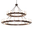 Meyda Tiffany - 232940 - LED Chandelier - Loxley - Bronze