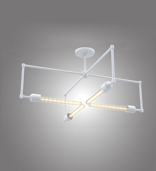 Meyda Tiffany - 234207 - Four Light Semi-Flushmount - Pronograde