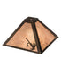 Meyda Tiffany - 26158 - Shade - Fly Fishing - Antique Copper