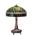 Meyda Tiffany - 27825 - Three Light Table Lamp - Tiffany Candice - Mahogany Bronze