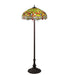 Meyda Tiffany - 36501 - Three Light Floor Lamp - Tiffany Hanginghead Dragonfly - Mahogany Bronze