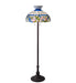 Meyda Tiffany - 37718 - Three Light Floor Lamp - Rose Vine