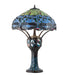 Meyda Tiffany - 37946 - Three Light Table Lamp - Hanginghead Dragonfly - Mahogany Bronze
