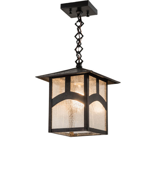 Meyda Tiffany - 39255 - One Light Pendant - Seneca - Craftsman Brown