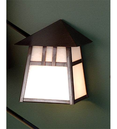 Meyda Tiffany - 48230 - One Light Wall Sconce - Stillwater - Craftsman Brown