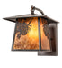 Meyda Tiffany - 50573 - One Light Wall Sconce - Stillwater - Craftsman Brown