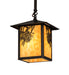 Meyda Tiffany - 61830 - One Light Pendant - Seneca - Craftsman Brown