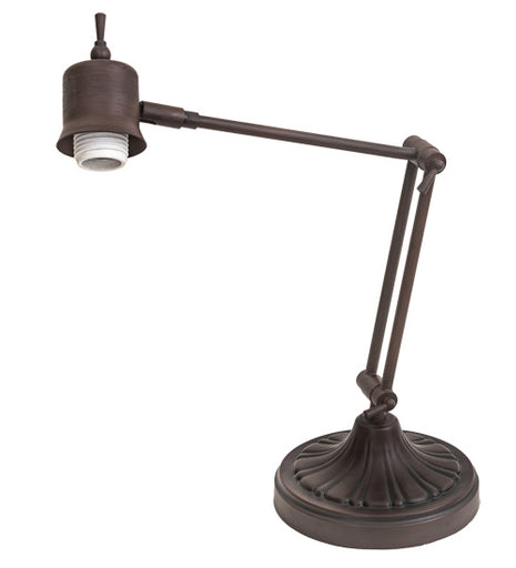 One Light Swing Arm Table Lamp Base
