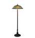 Meyda Tiffany - 71245 - Three Light Floor Lamp - Fishscale - Mahogany Bronze