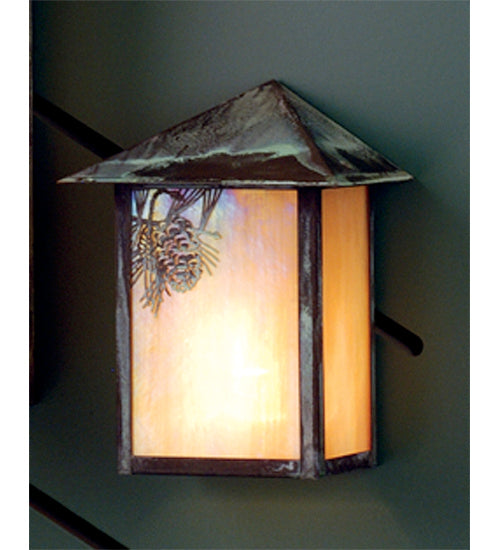 Meyda Tiffany - 73551 - One Light Wall Sconce - Seneca - Verdigris