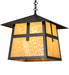 Meyda Tiffany - 92375 - One Light Pendant - Stillwater - Craftsman Brown