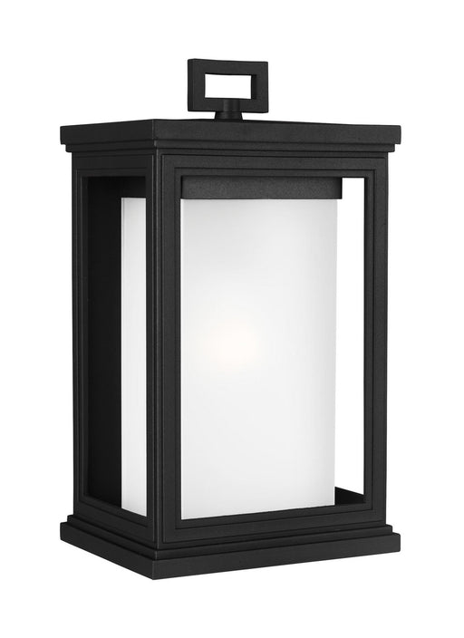 Generation Lighting - OL12901TXB - One Light Outdoor Wall Lantern - Roscoe - Textured Black