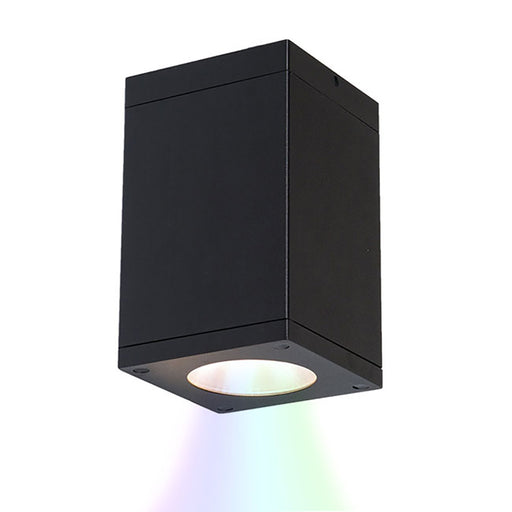 W.A.C. Lighting - DC-CD05-F-CC-BK - LED Flush Mount - Cube Arch - BLACK