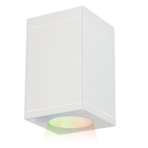 W.A.C. Lighting - DC-CD05-F-CC-WT - LED Flush Mount - Cube Arch - WHITE