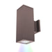 W.A.C. Lighting - DC-WD05-FA-CC-BZ - LED Wall Light - Cube Arch - BRONZE