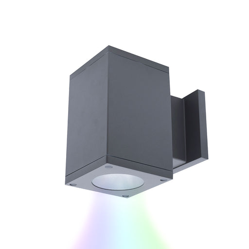 W.A.C. Lighting - DC-WS05-FB-CC-GH - LED Wall Light - Cube Arch - GRAPHITE