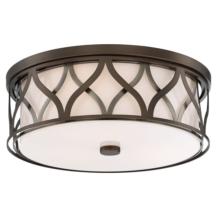 Minka-Lavery - 840-102-L - LED Flush Mount - Minka Lavery - Harvard Court Bronze