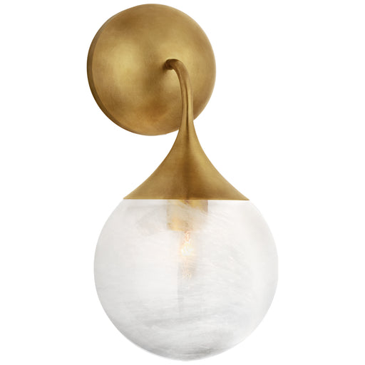 Visual Comfort - ARN 2404HAB-WG - One Light Wall Sconce - Cristol - Hand-Rubbed Antique Brass
