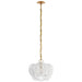 Visual Comfort - ARN 5453G-WSG - Three Light Chandelier - Loire - Gild