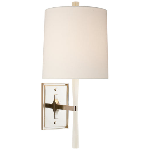 Visual Comfort - BBL 2036CW-L - One Light Wall Sconce - Refined Rib - China White