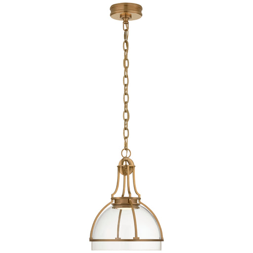 Visual Comfort - CHC 5481AB-CG - LED Pendant - Gracie - Antique-Burnished Brass