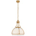 Visual Comfort - CHC 5482AB-WG - LED Pendant - Gracie - Antique-Burnished Brass