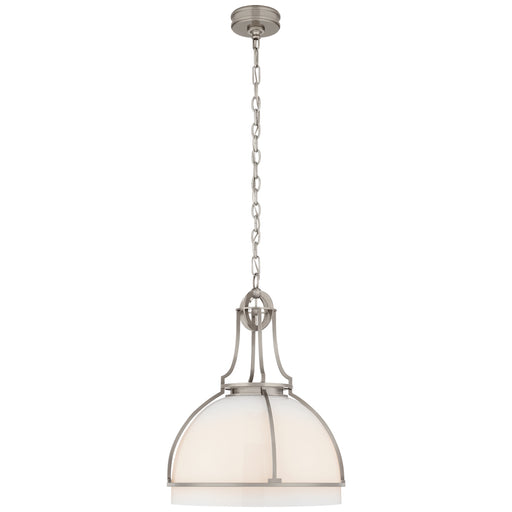 Visual Comfort - CHC 5482AN-WG - LED Pendant - Gracie - Antique Nickel