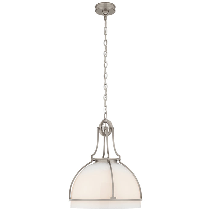 Visual Comfort - CHC 5482AN-WG - LED Pendant - Gracie - Antique Nickel