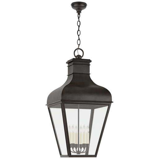 Visual Comfort - CHO 5163FR-CG - Six Light Hanging Lantern - Fremont - French Rust