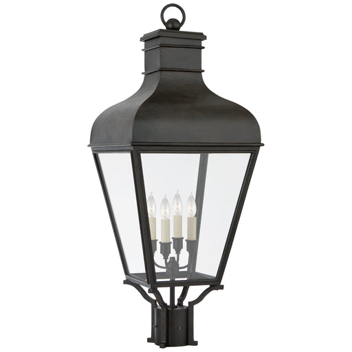 Visual Comfort - CHO 7160FR-CG - Four Light Post Mount - Fremont - French Rust