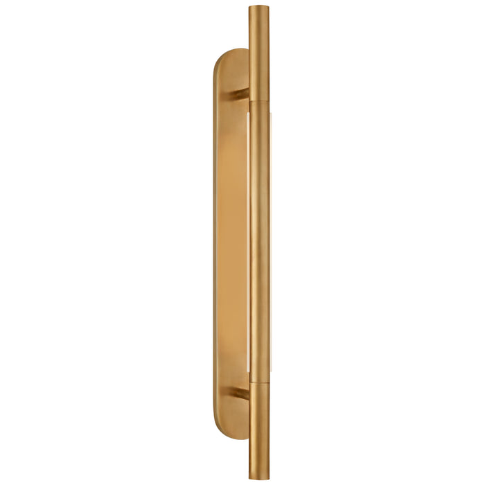 Visual Comfort - KW 2285AB-EC - LED Wall Sconce - Rousseau - Antique-Burnished Brass