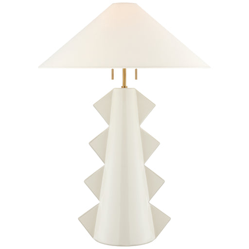 Visual Comfort - KW 3681IVO-L - Two Light Table Lamp - Senso - Ivory