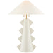 Visual Comfort - KW 3681IVO-L - Two Light Table Lamp - Senso - Ivory
